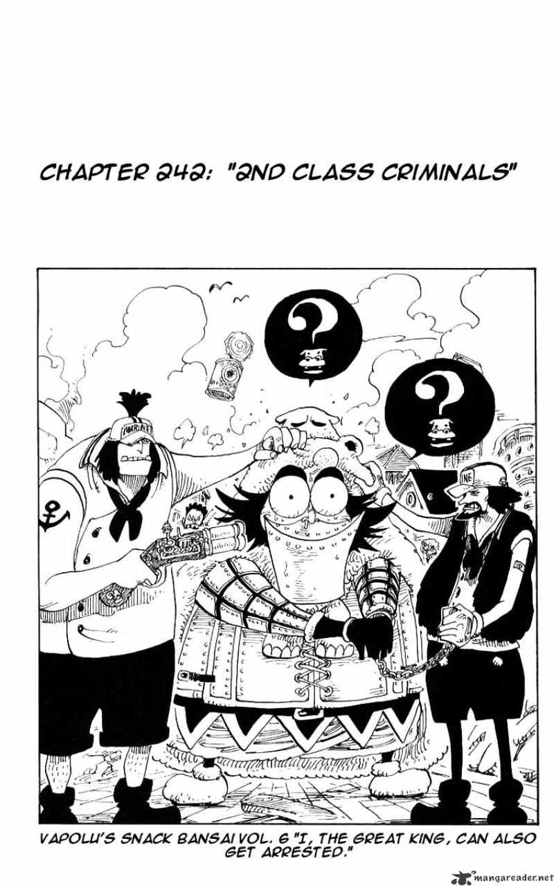One Piece, chapter 242 image 01