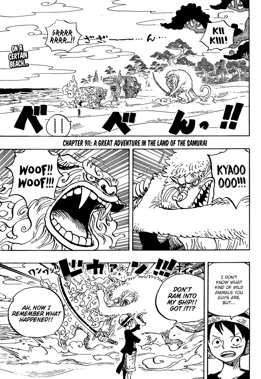 One Piece, chapter 911 image 03