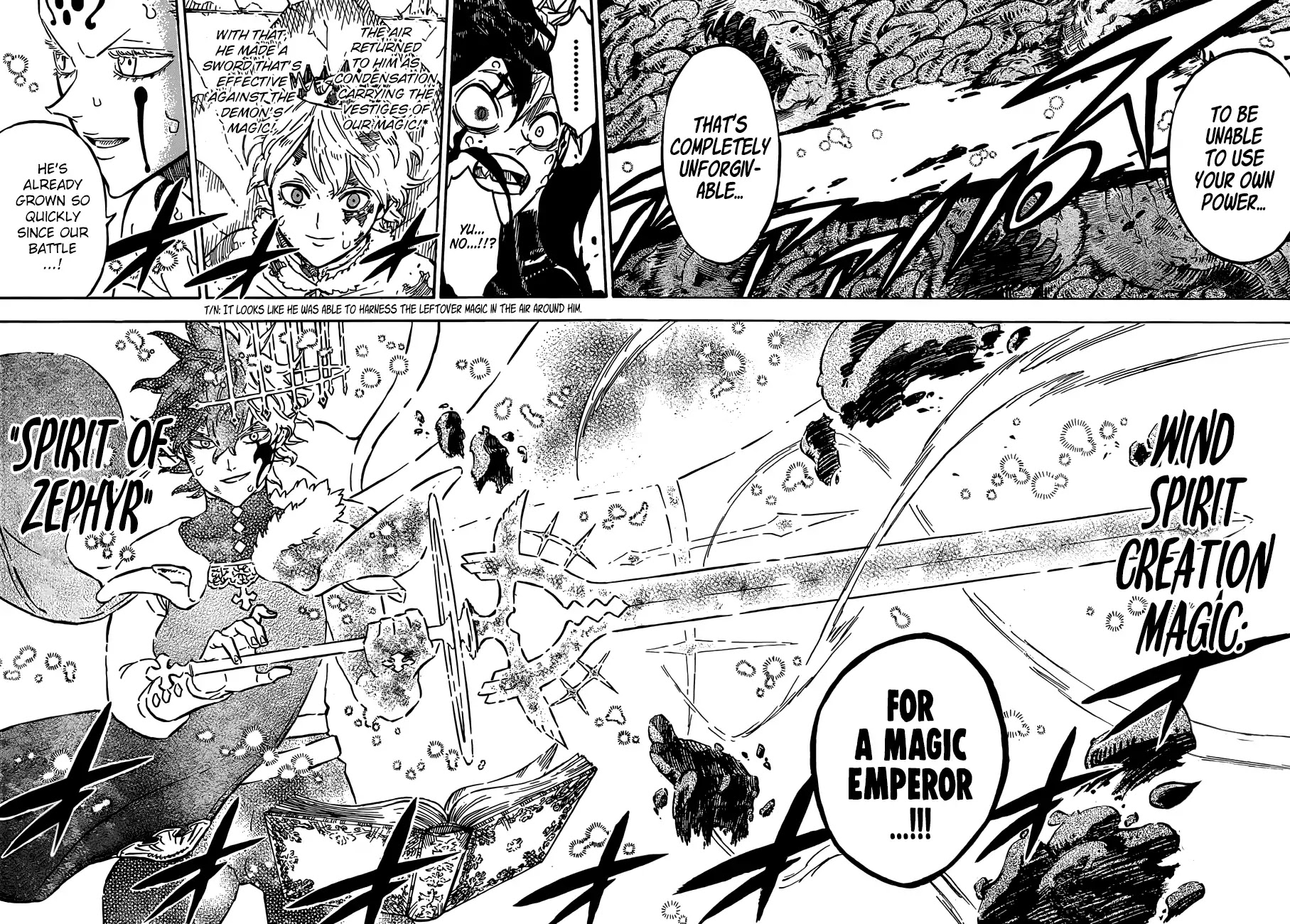 Black Clover, Chapter 208 The Sword image 12
