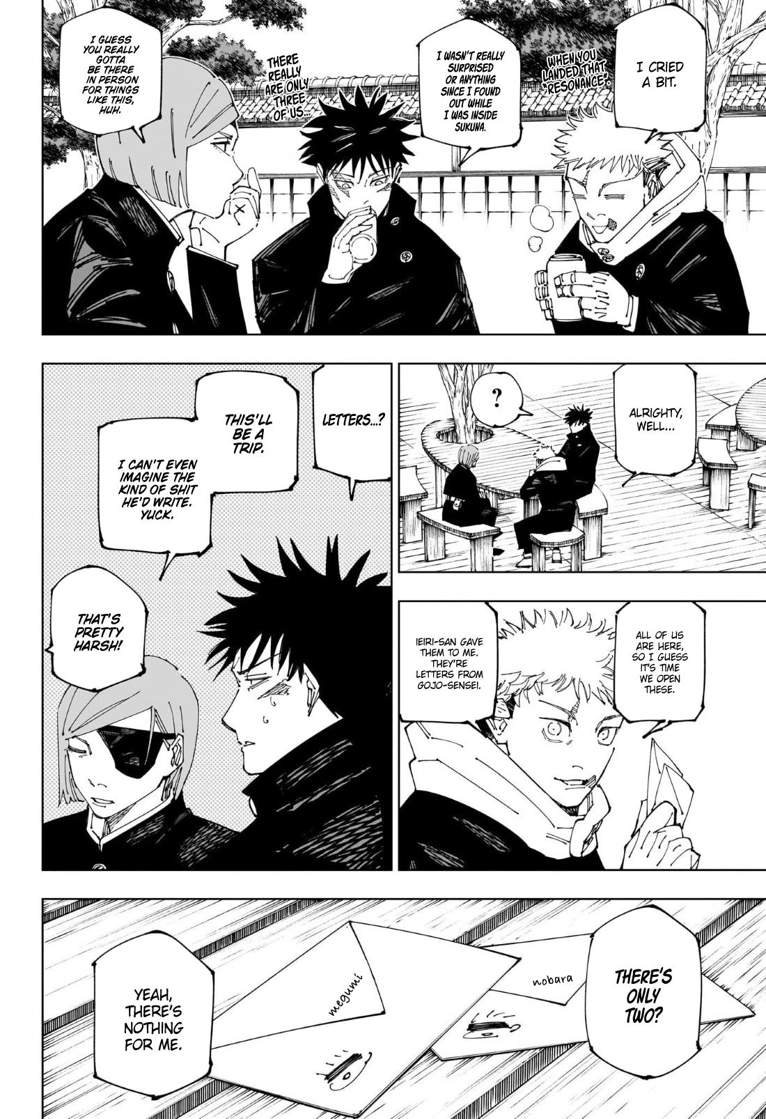 Jujutsu Kaisen, Chapter 268 image 14