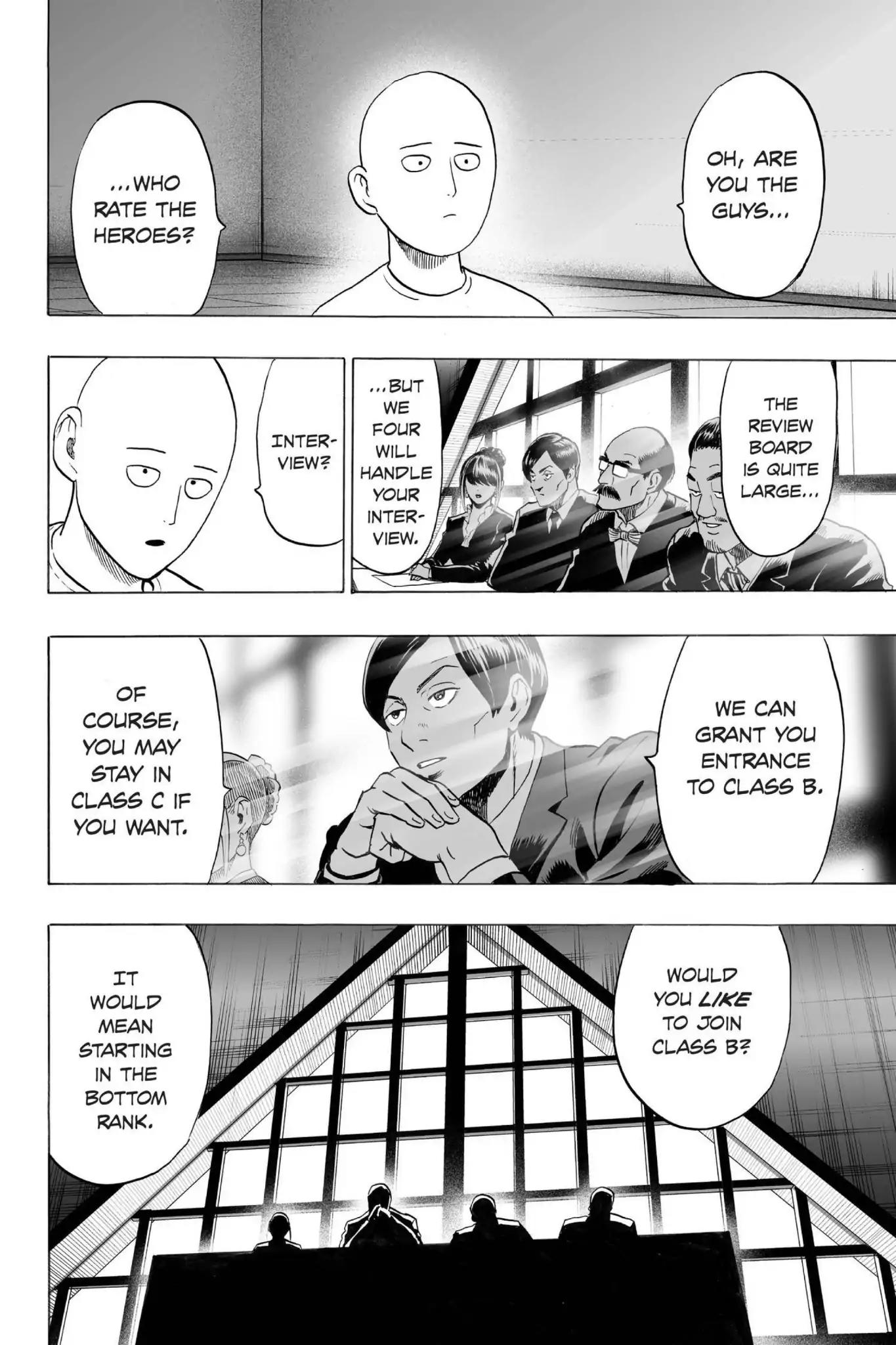 One Punch Man, Chapter 29 Class B image 10