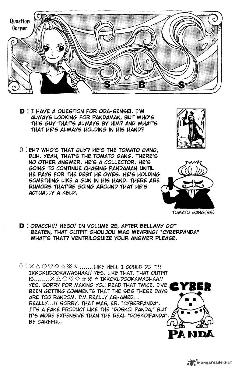 One Piece, chapter 249 image 19