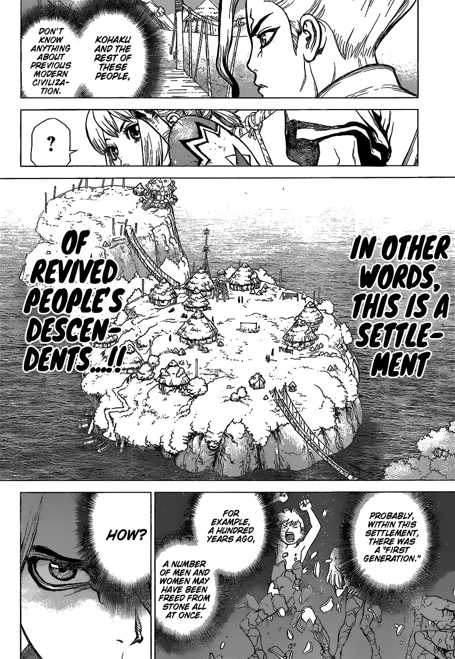 Dr.Stone, Chapter 17  A Bad Face image 13