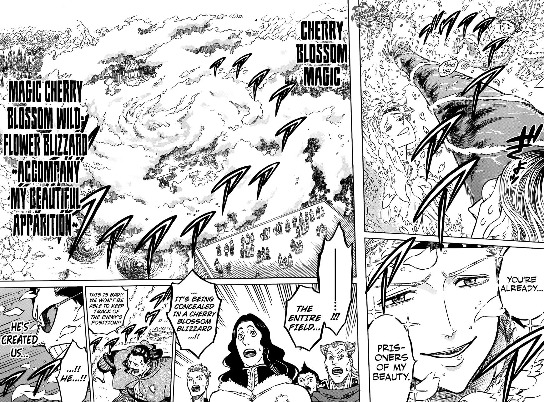 Black Clover, Chapter 116  Coral Peacock