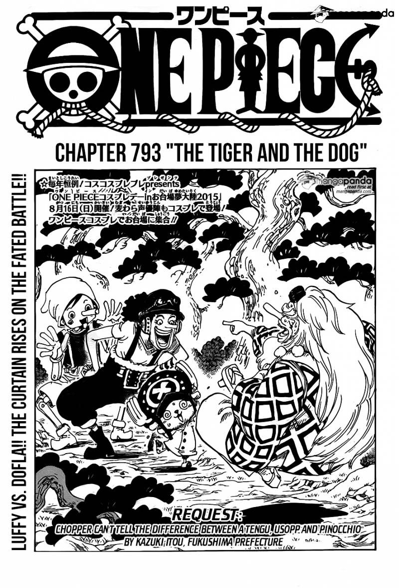 One Piece, chapter 793 image 01