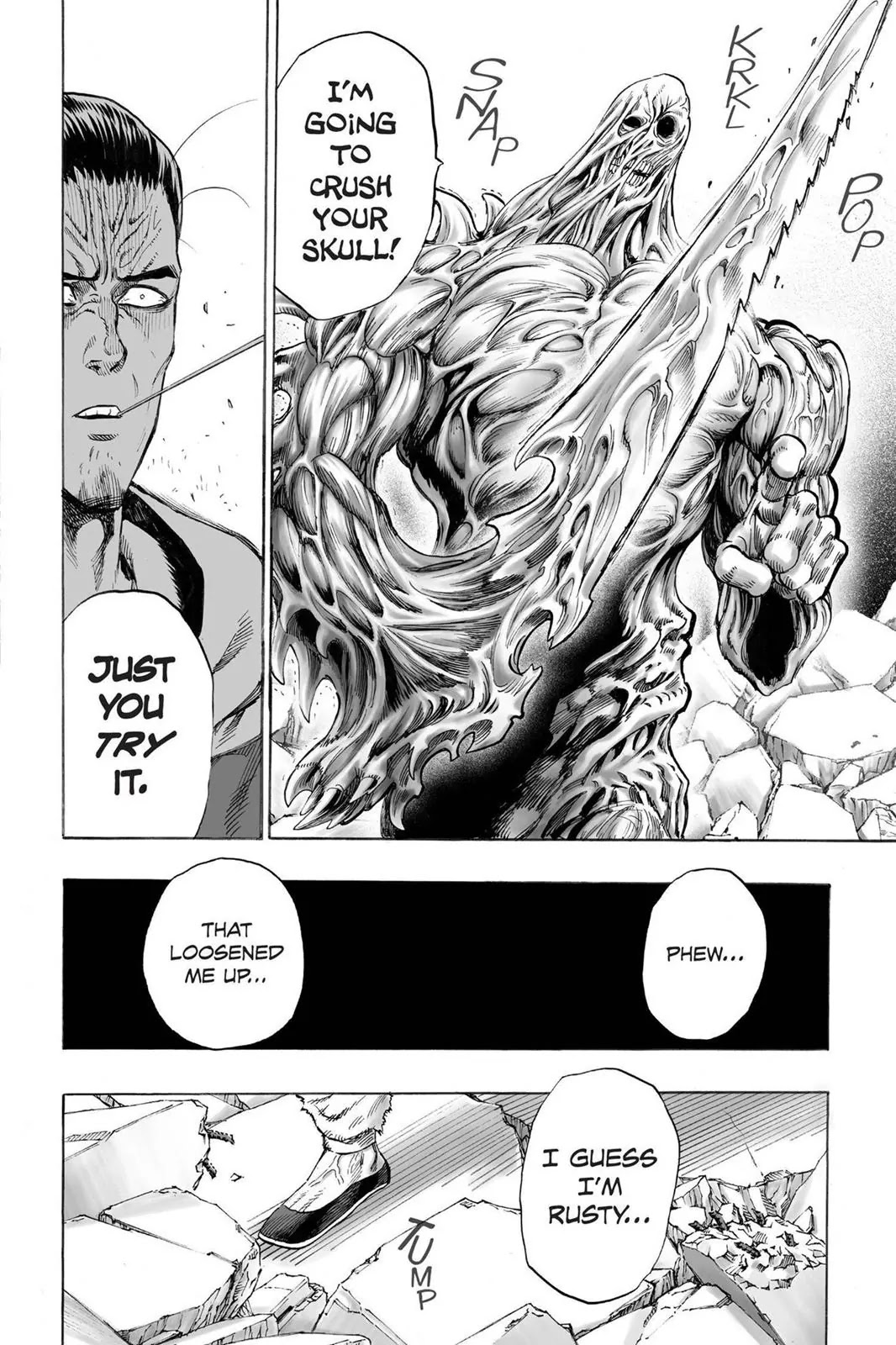 One Punch Man, Chapter 35 The Fight image 21