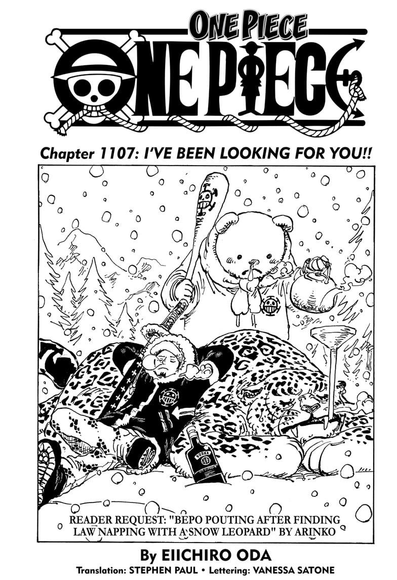 One Piece, Chapter 1107 image 01