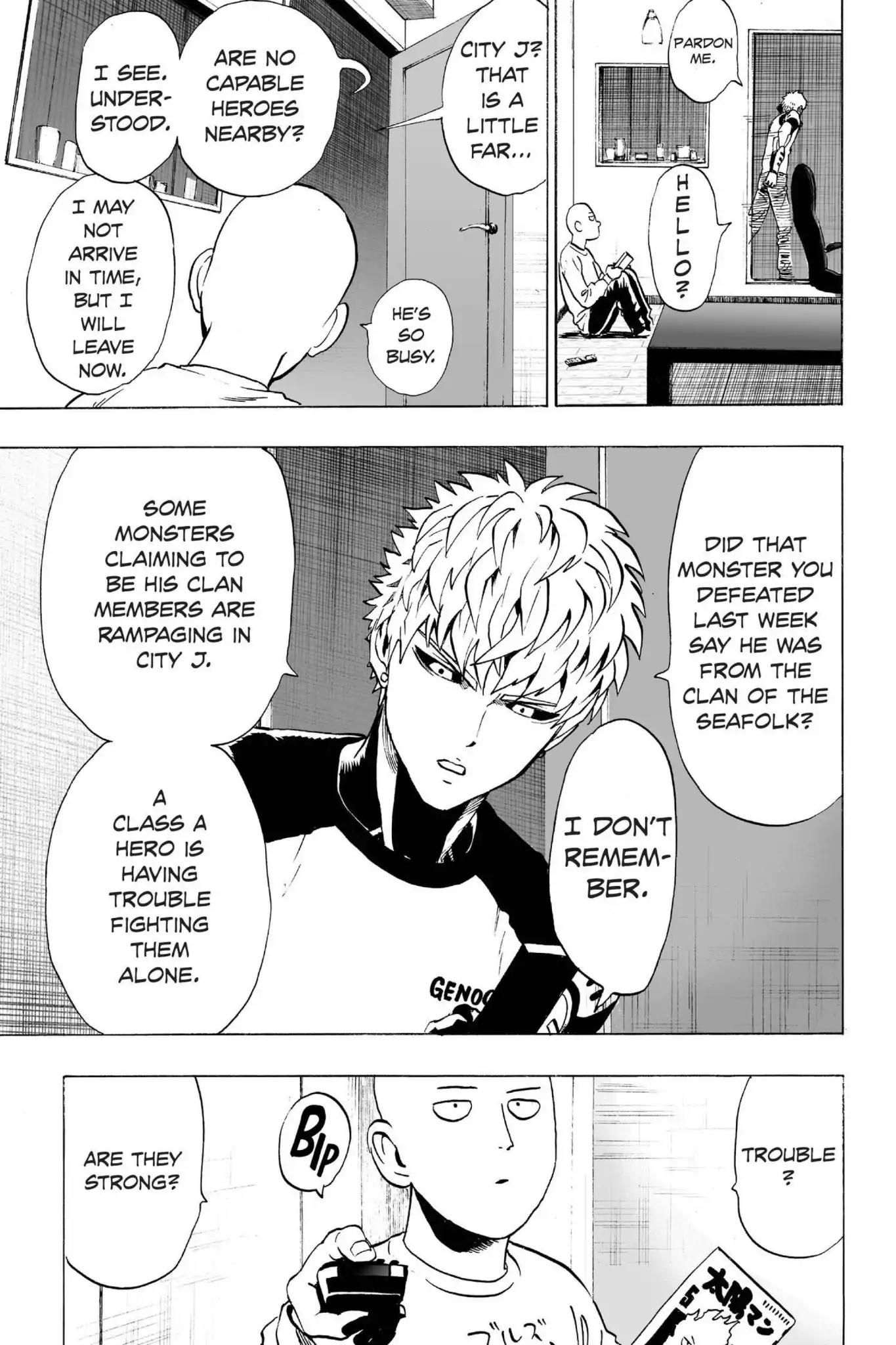 One Punch Man, Chapter 23 Threat From The Sea image 15