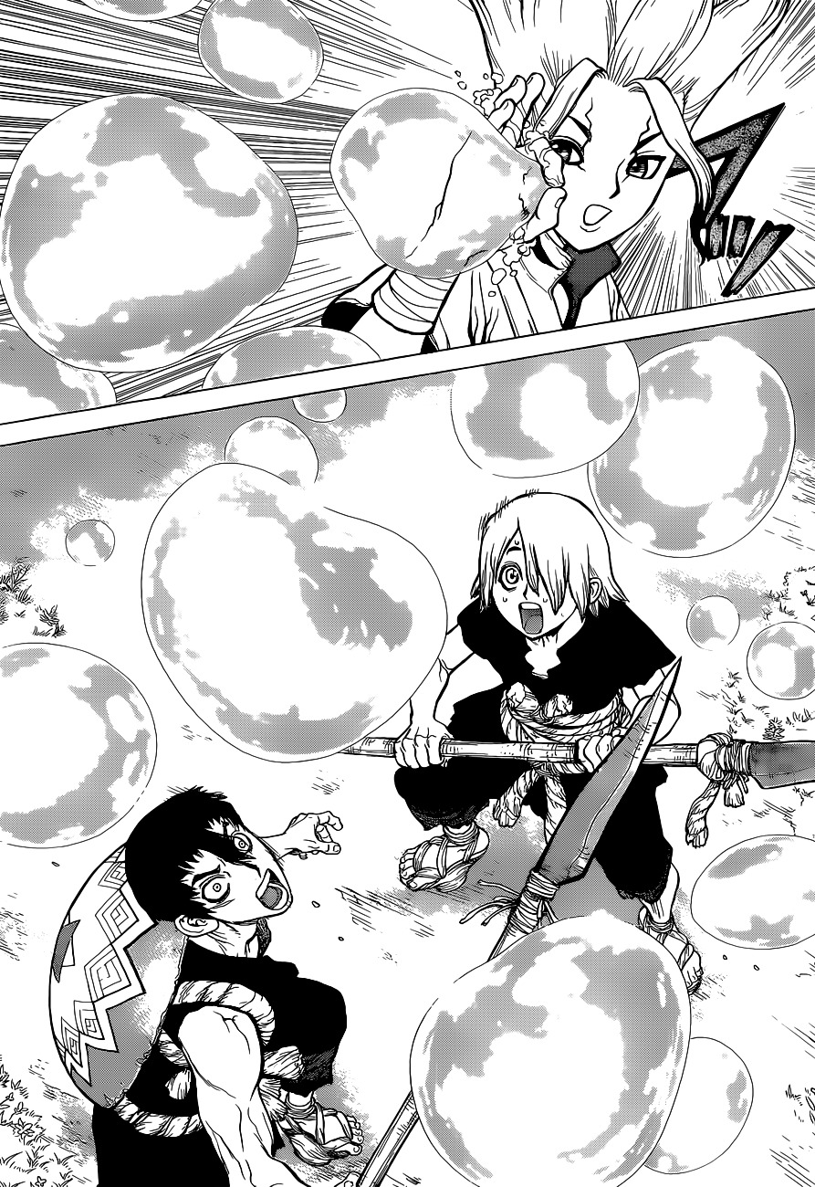 Dr.Stone, Chapter 17  A Bad Face image 18