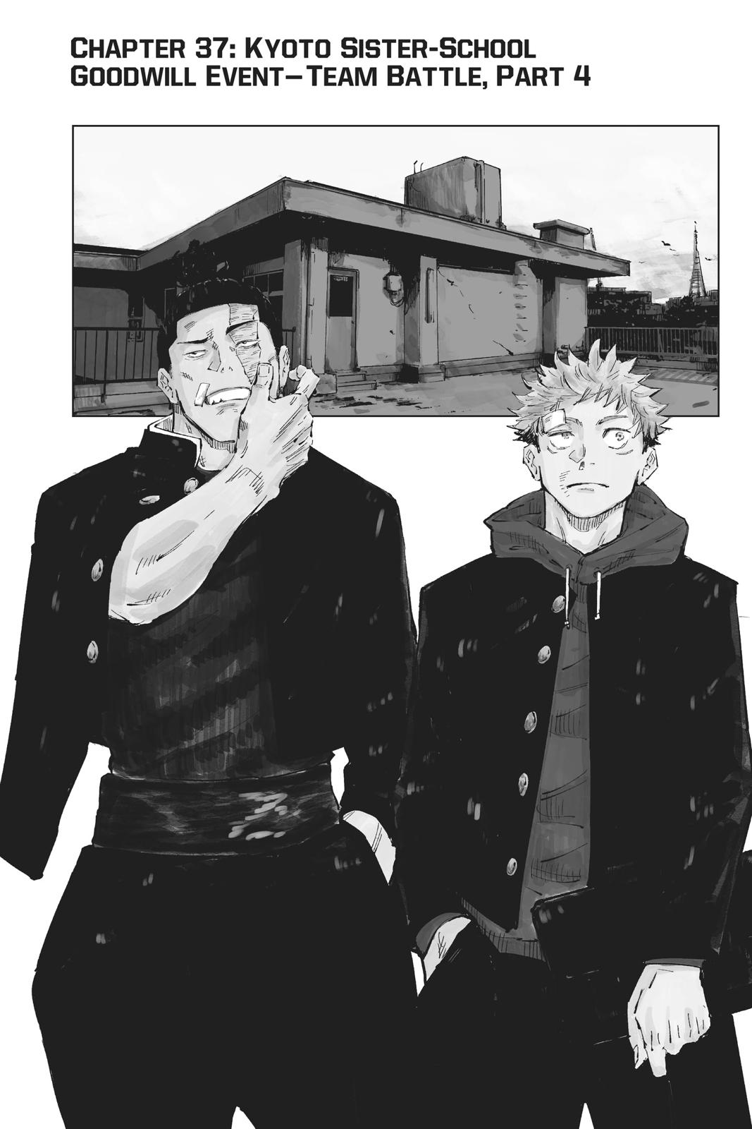 Jujutsu Kaisen, Chapter 37 image 01