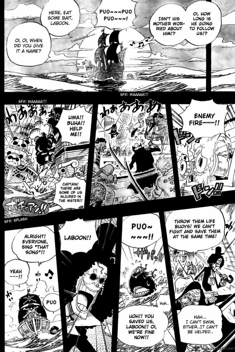 One Piece, chapter 487 image 04