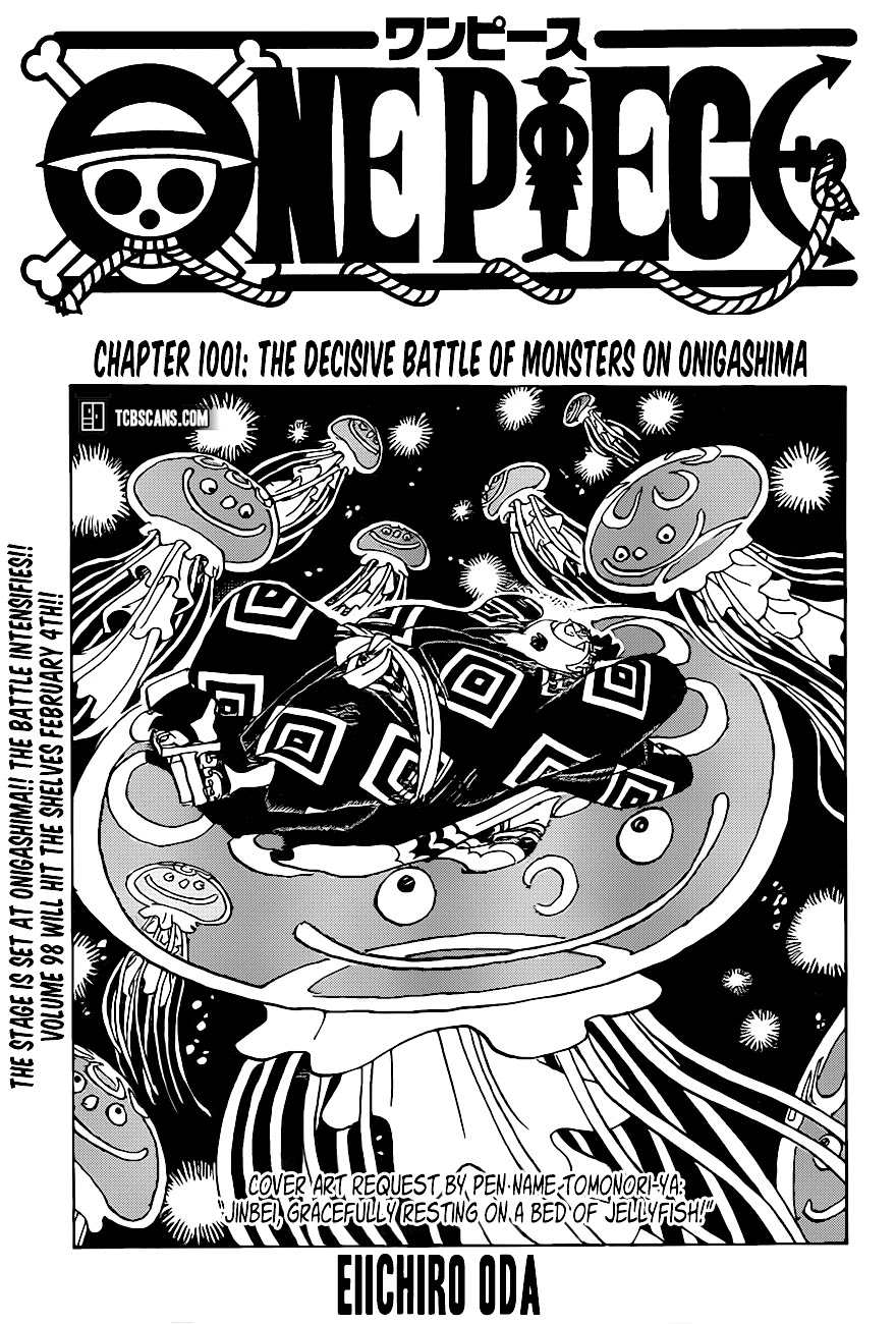 One Piece, chapter 1001 image 02