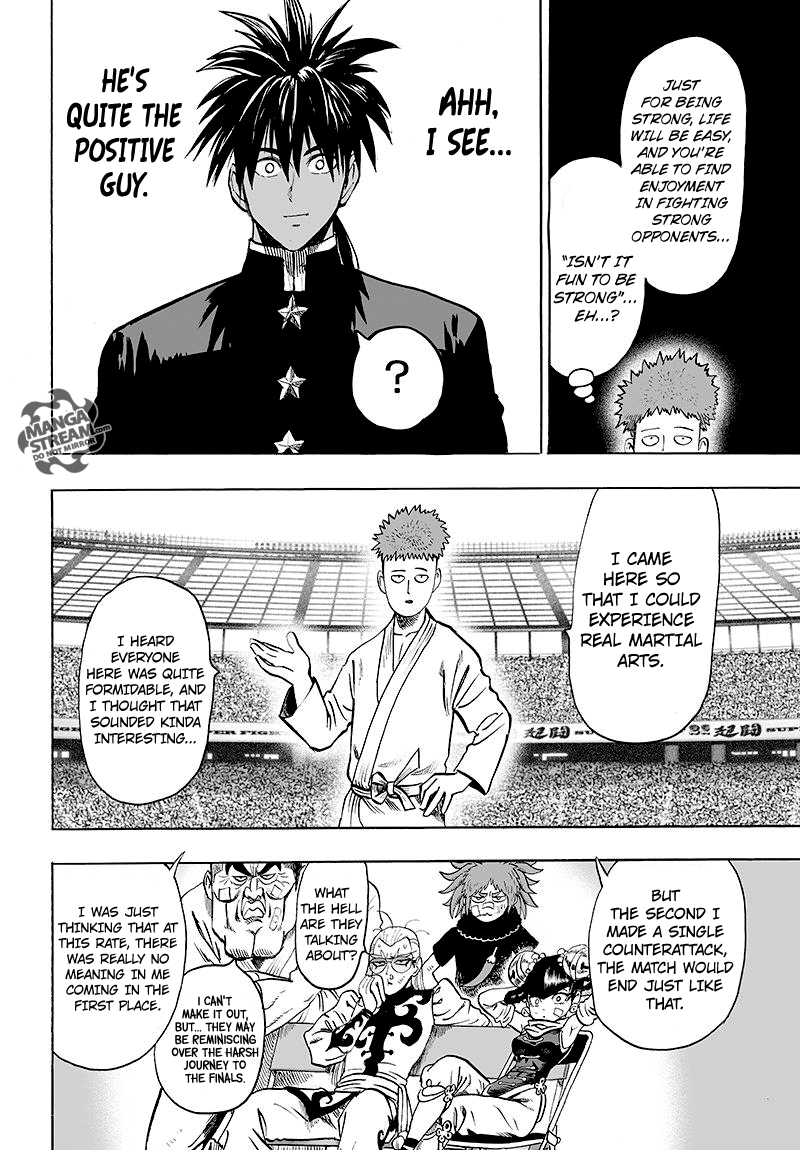 One Punch Man, Chapter 70 - Being Strong is Fun image 21