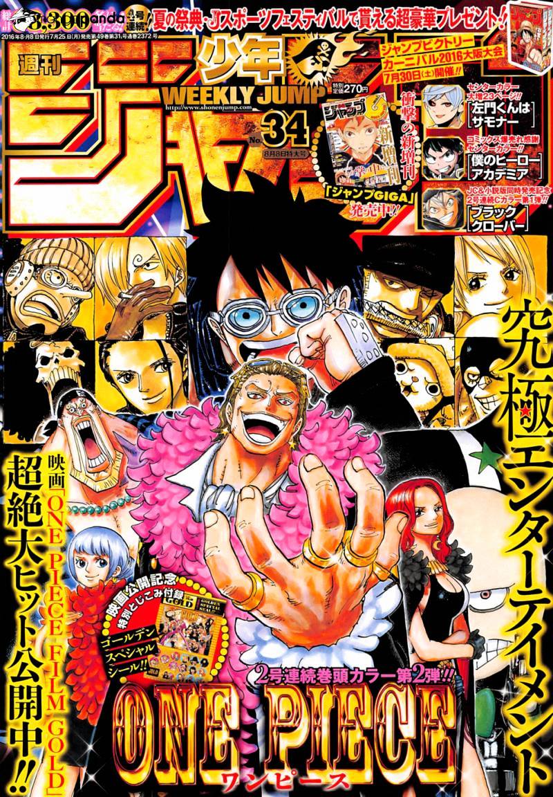 One Piece, chapter 833 image 01