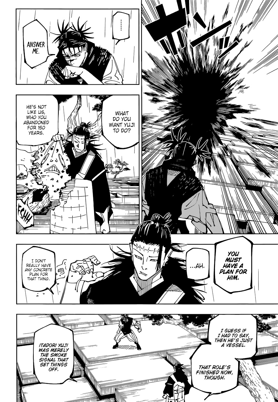 Jujutsu Kaisen, Chapter 203 Blood And Oil ② image 08