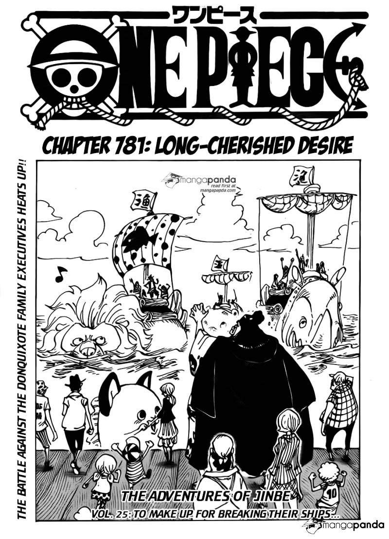 One Piece, chapter 781 image 01