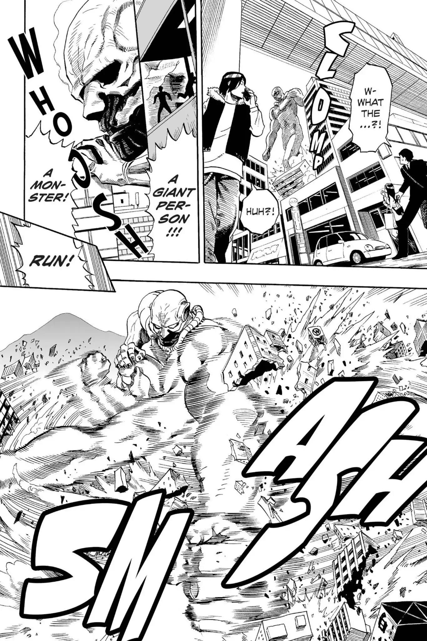 One Punch Man, Chapter 3 Walking Disaster