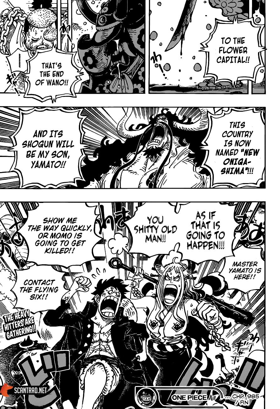 One Piece, chapter 985 image 17