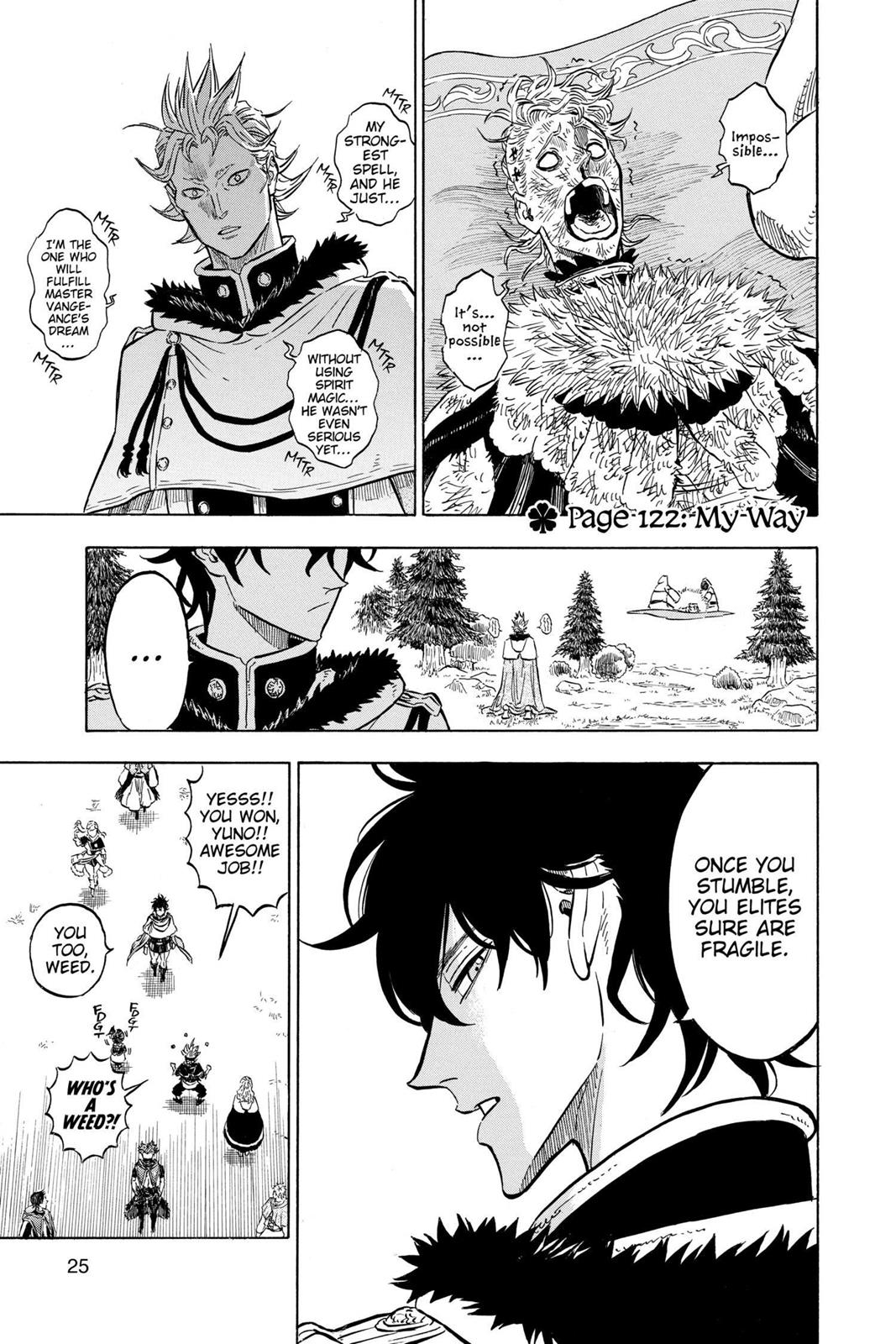 Black Clover, Chapter 122 image 01