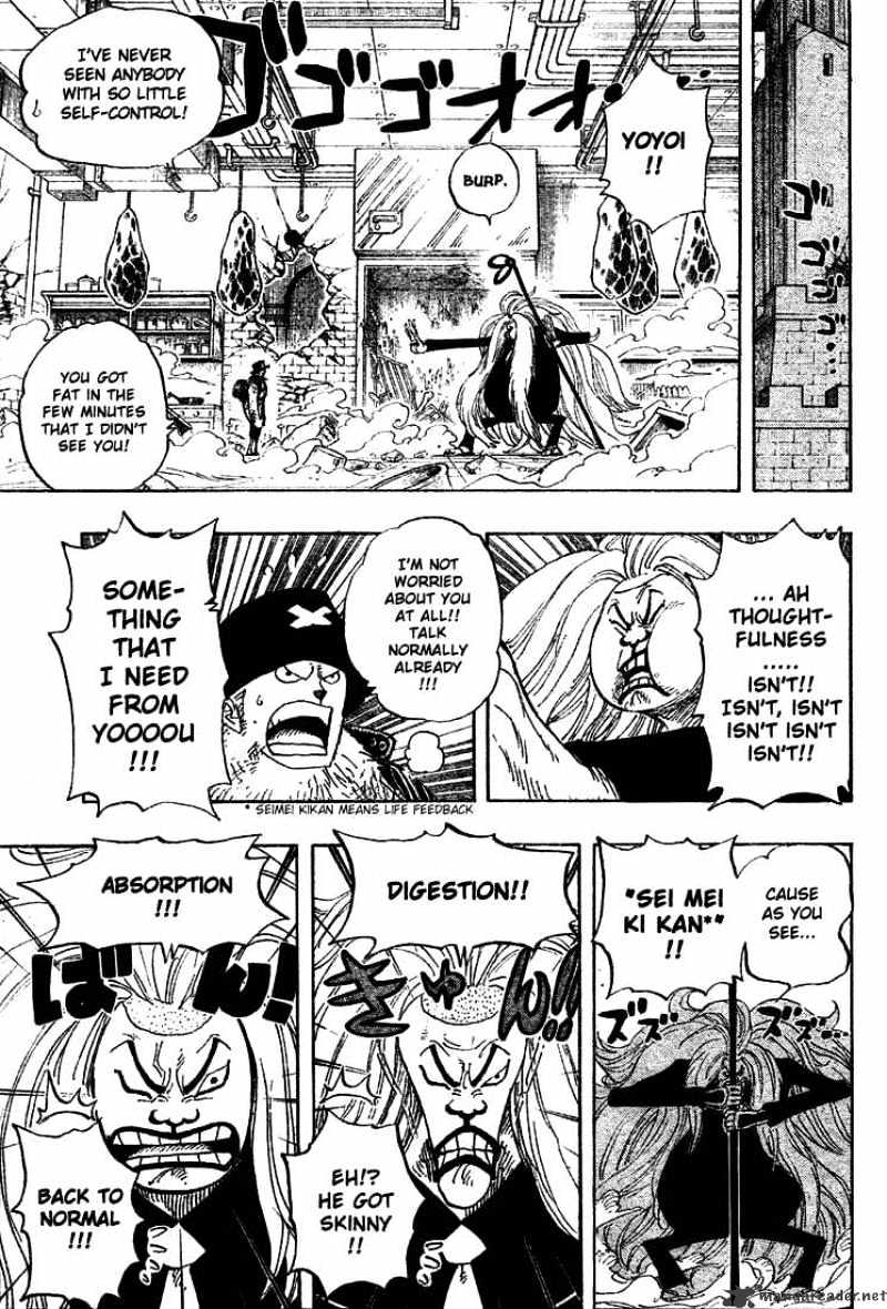 One Piece, chapter 406 image 10