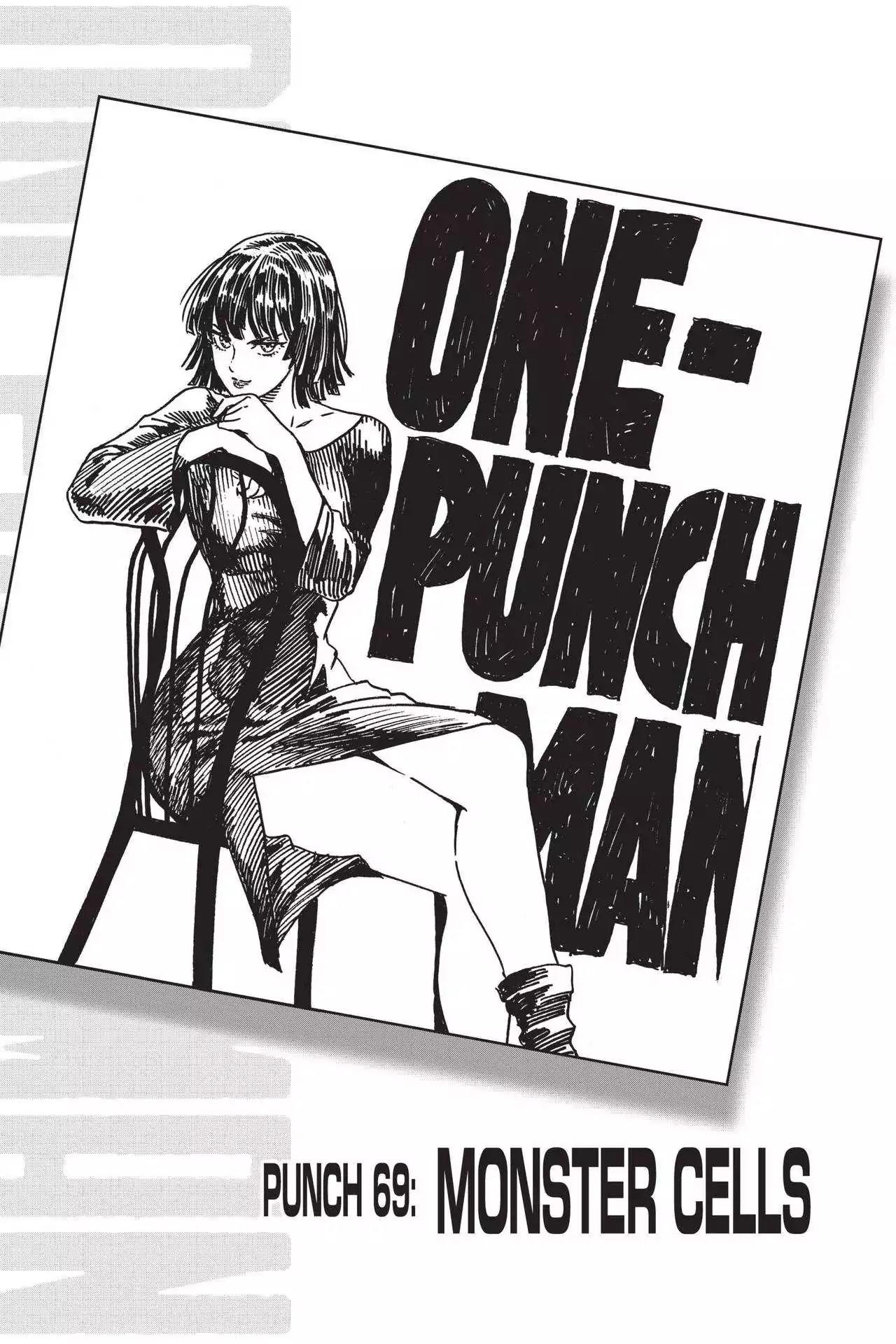 One Punch Man, Chapter 69 Monster Cells image 01