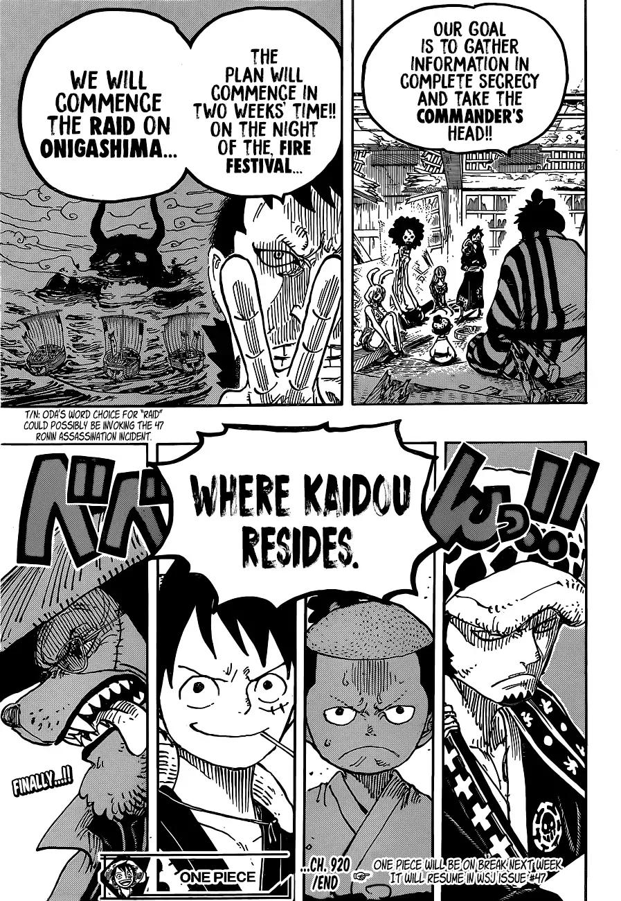 One Piece, chapter 920 image 17