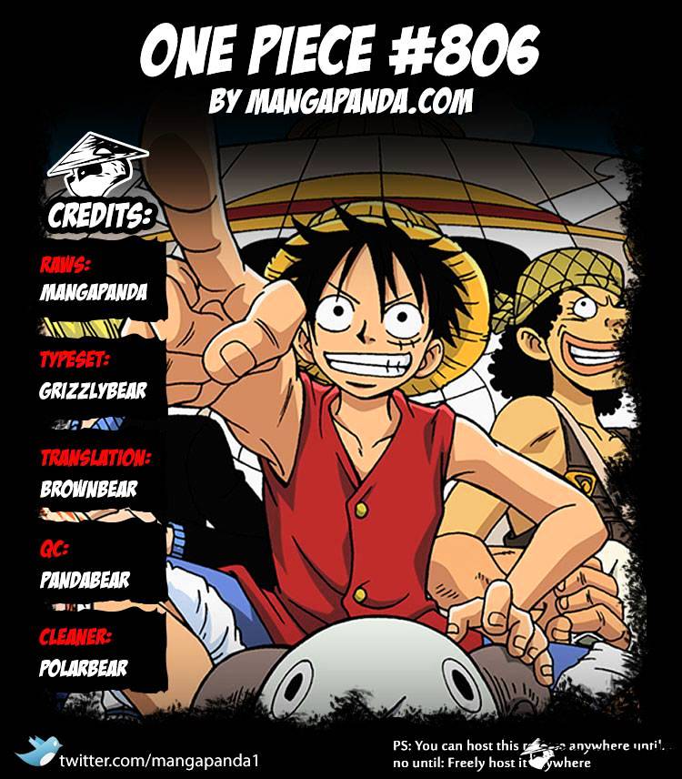 One Piece, chapter 806 image 17