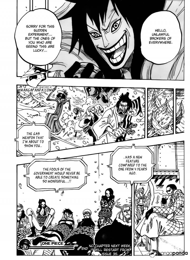 One Piece, chapter 674 image 16