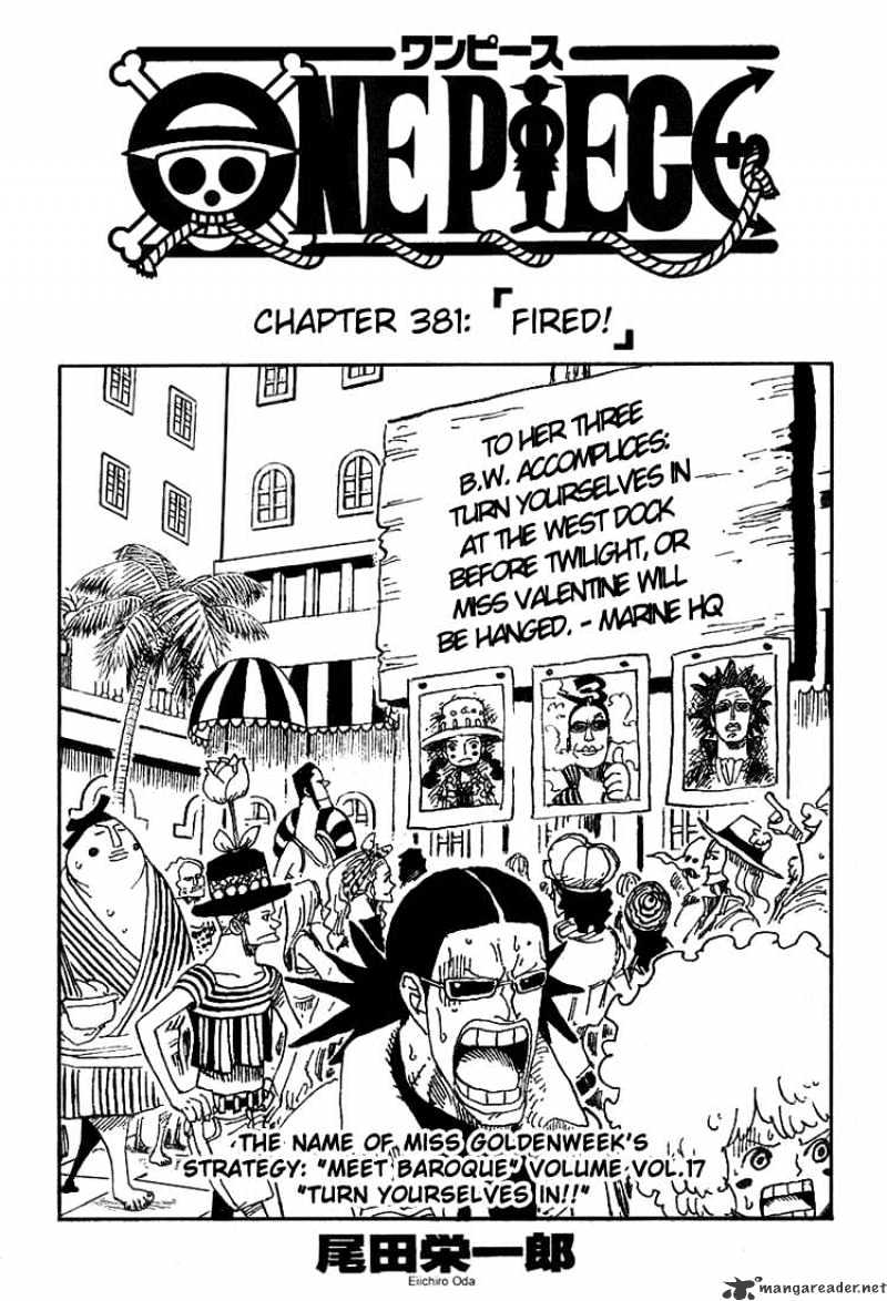 One Piece, chapter 381 image 01