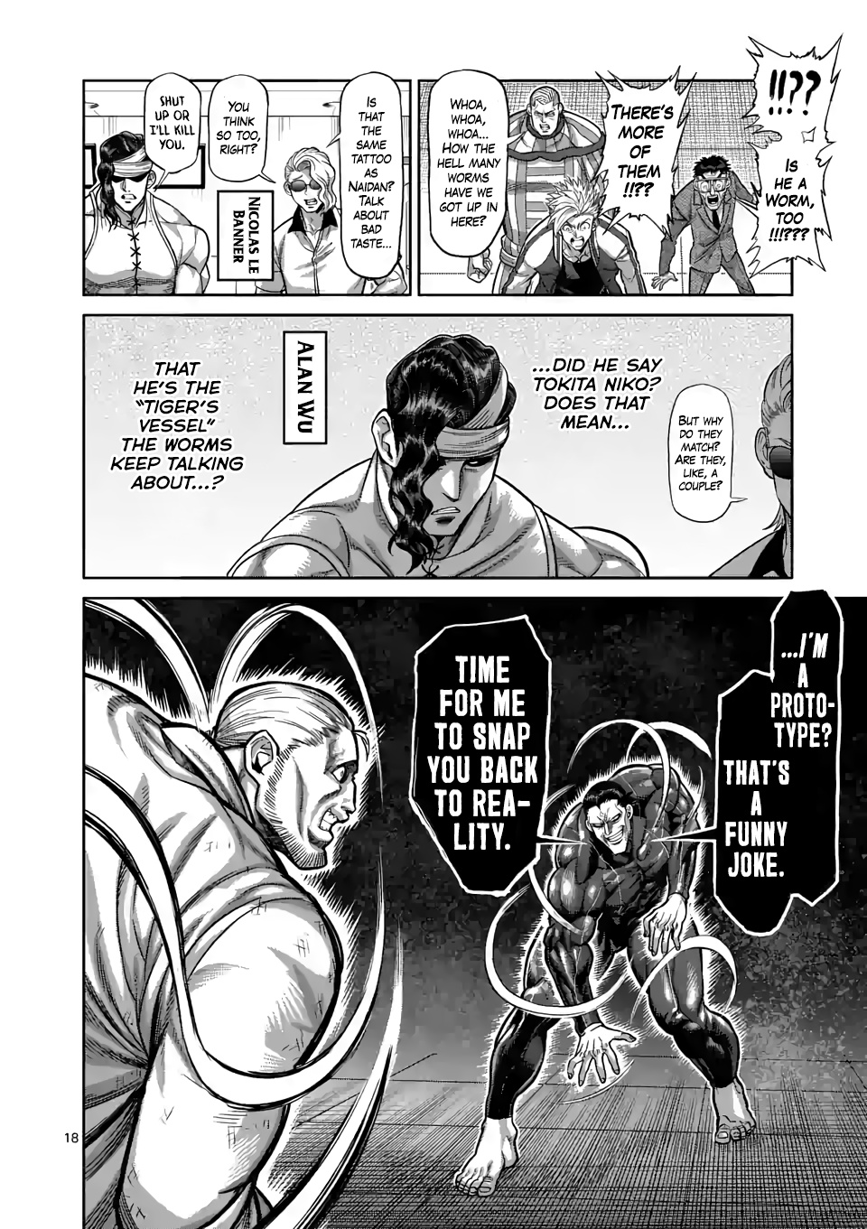 Kengan Omega, Chapter 89 An Envoy From Hell image 18