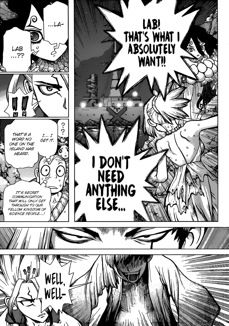 Dr.Stone, Chapter 107 To the Trump Card Science Vessel image 16