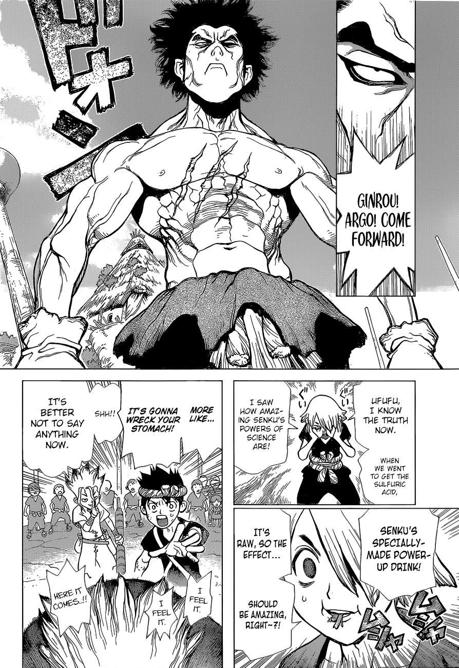 Dr.Stone, Chapter 36  Kinrou And Ginrou image 17
