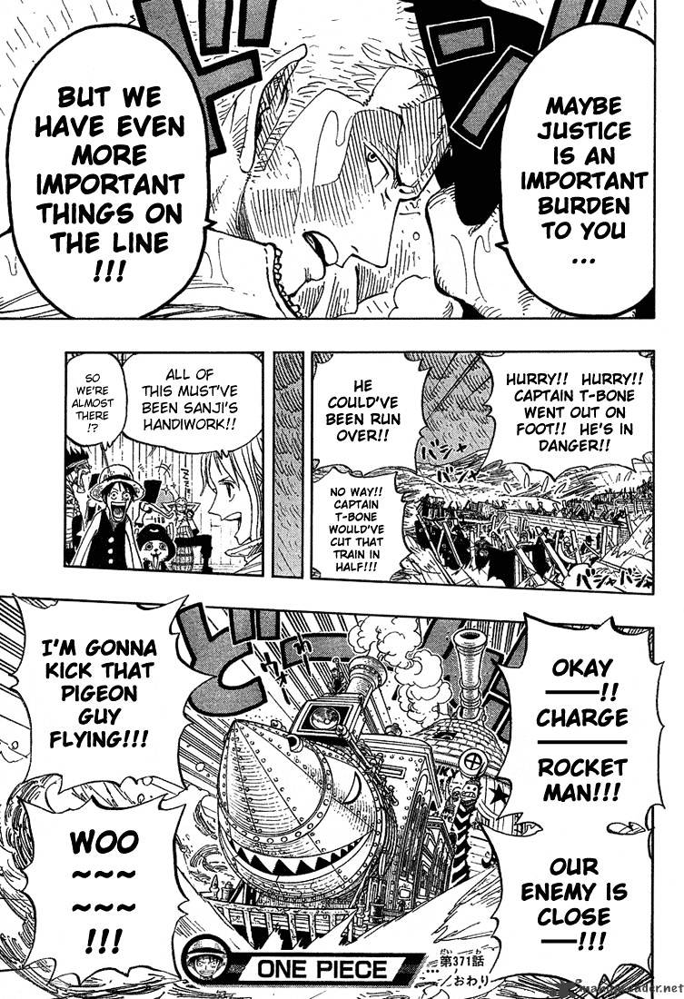 One Piece, chapter 371 image 17