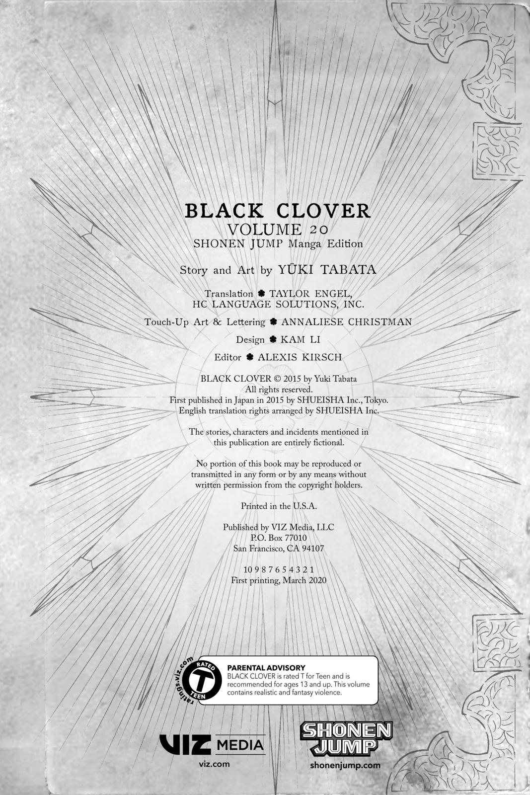 Black Clover, Chapter  184 image 03