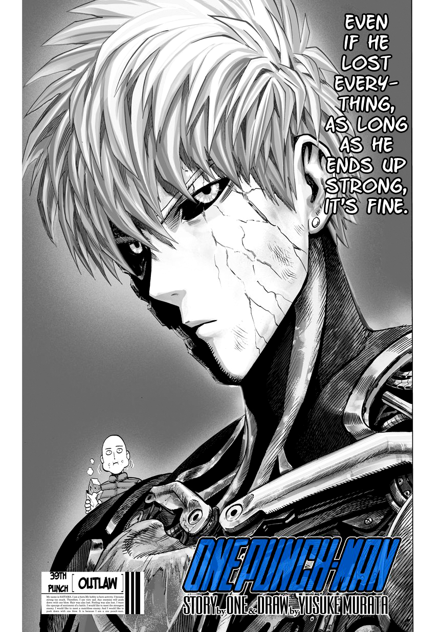 One Punch Man, Chapter 40 - Outlaw image 01