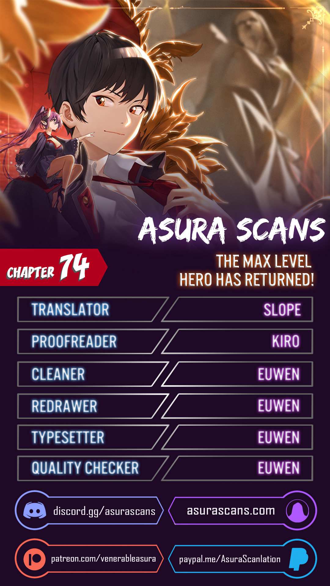 The Max Level Hero Has Returned, Chapter 74 image 1