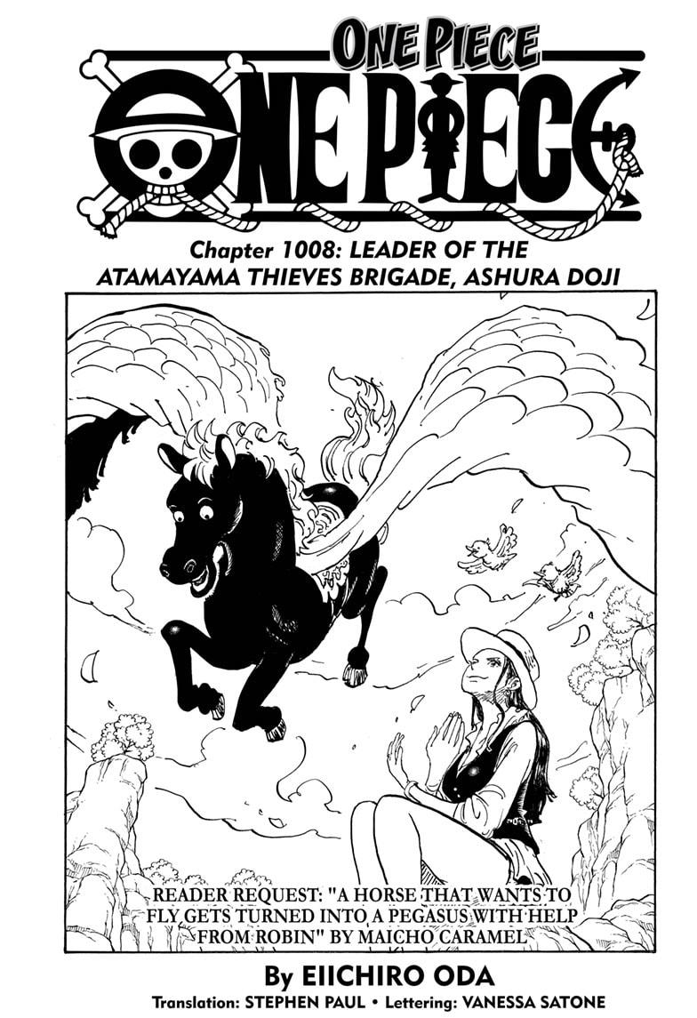 One Piece, chapter 1008 image 01