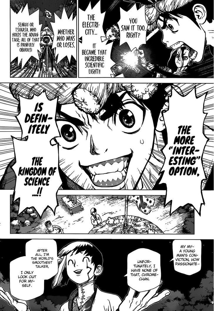 Dr.Stone, Chapter 26  A Shallow Alliance image 07