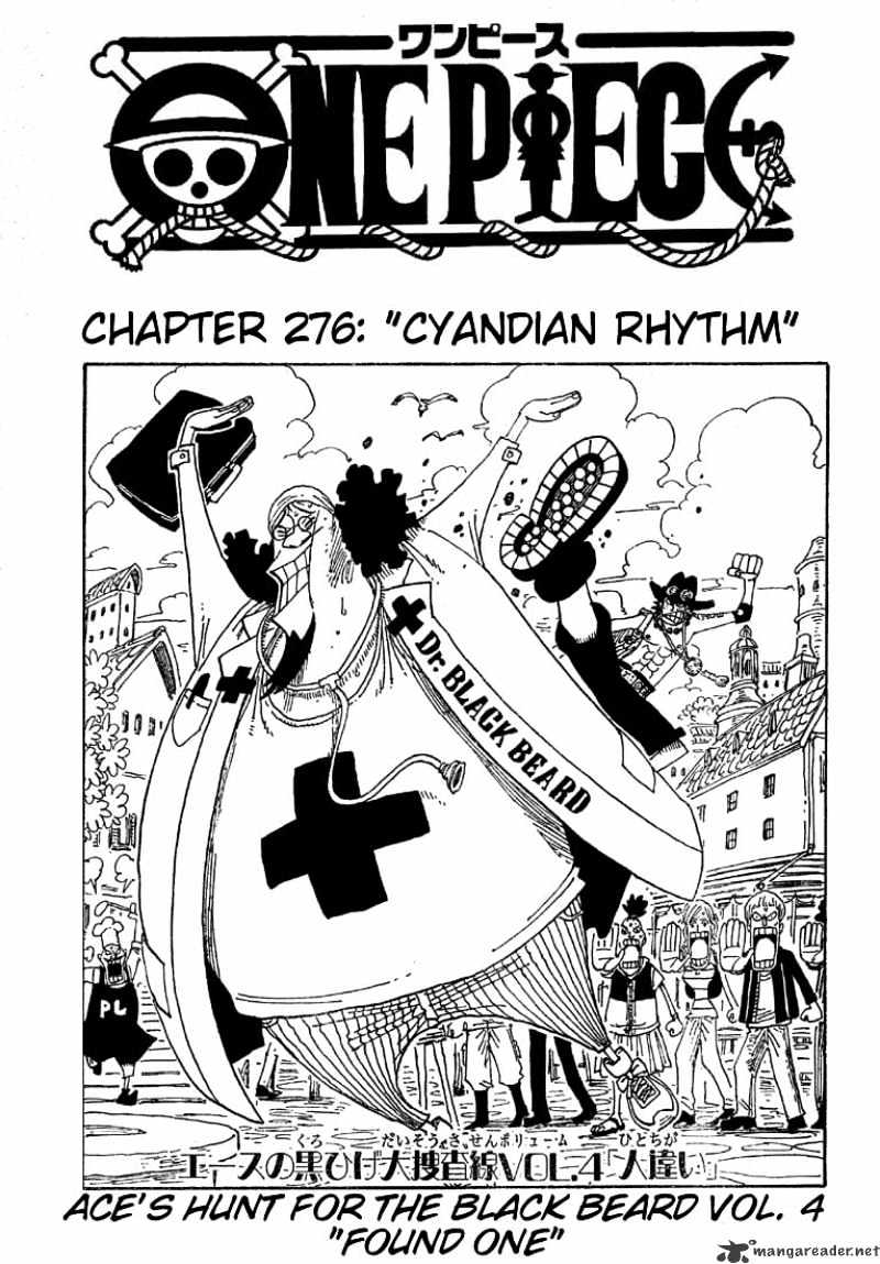 One Piece, chapter 276 image 01