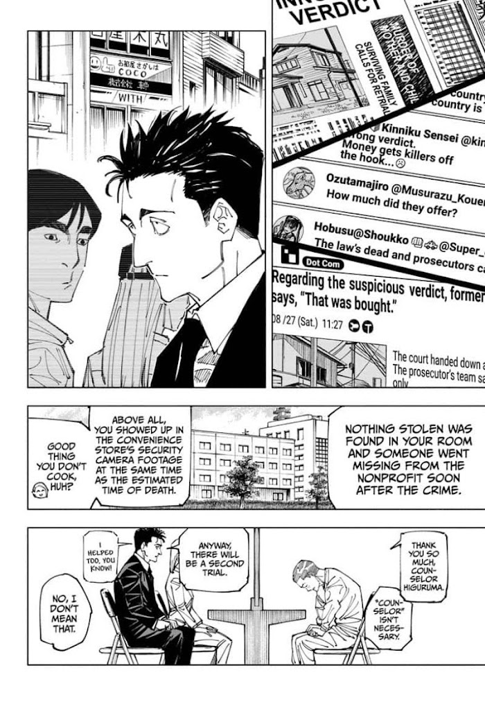 Jujutsu Kaisen, Chapter 159 Judgment image 12