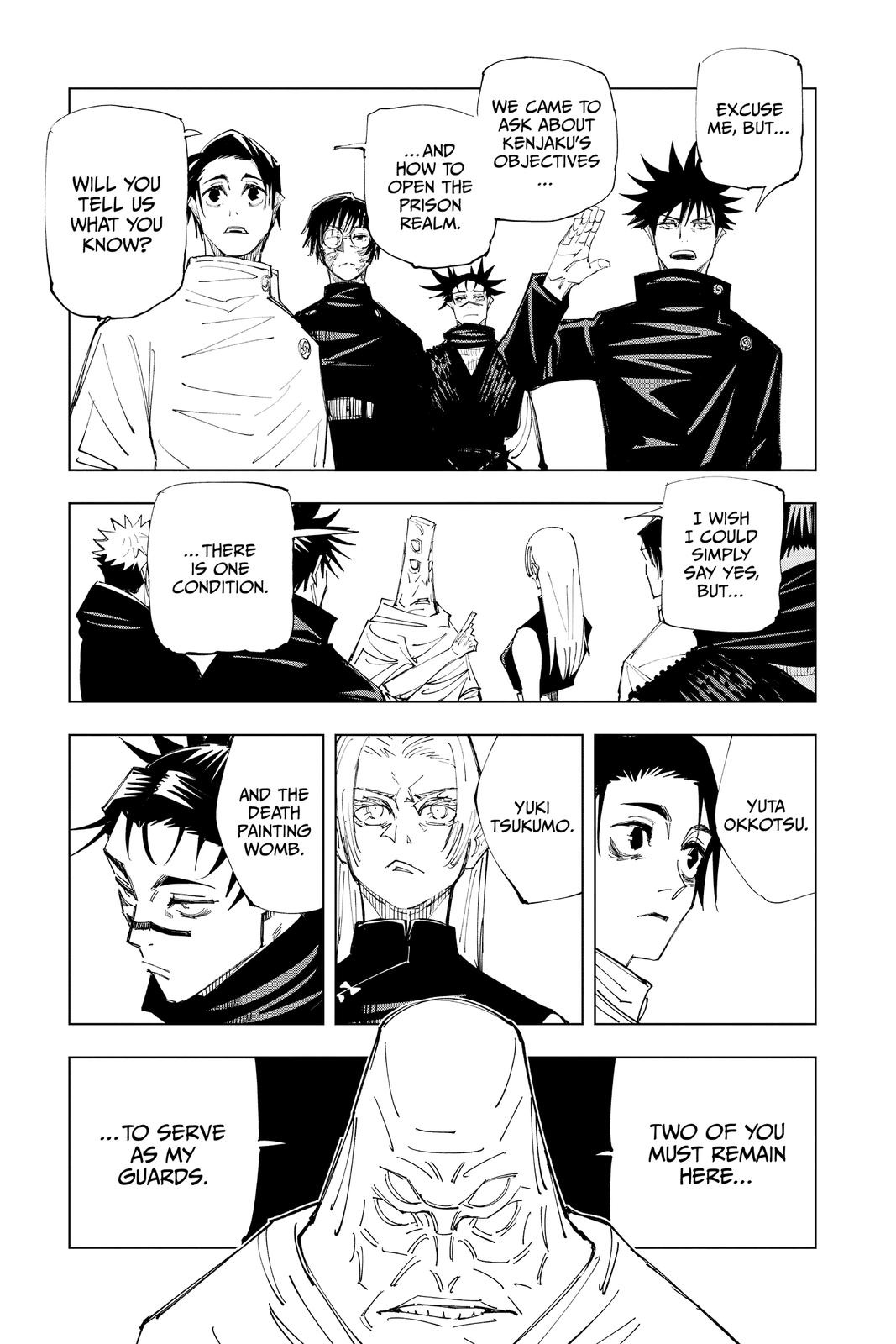 Jujutsu Kaisen, Chapter 145 image 03