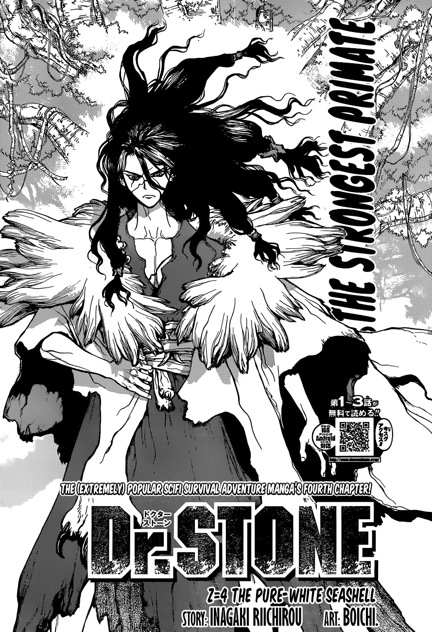 Dr.Stone, Chapter 4  The Pure-White Seashell image 05