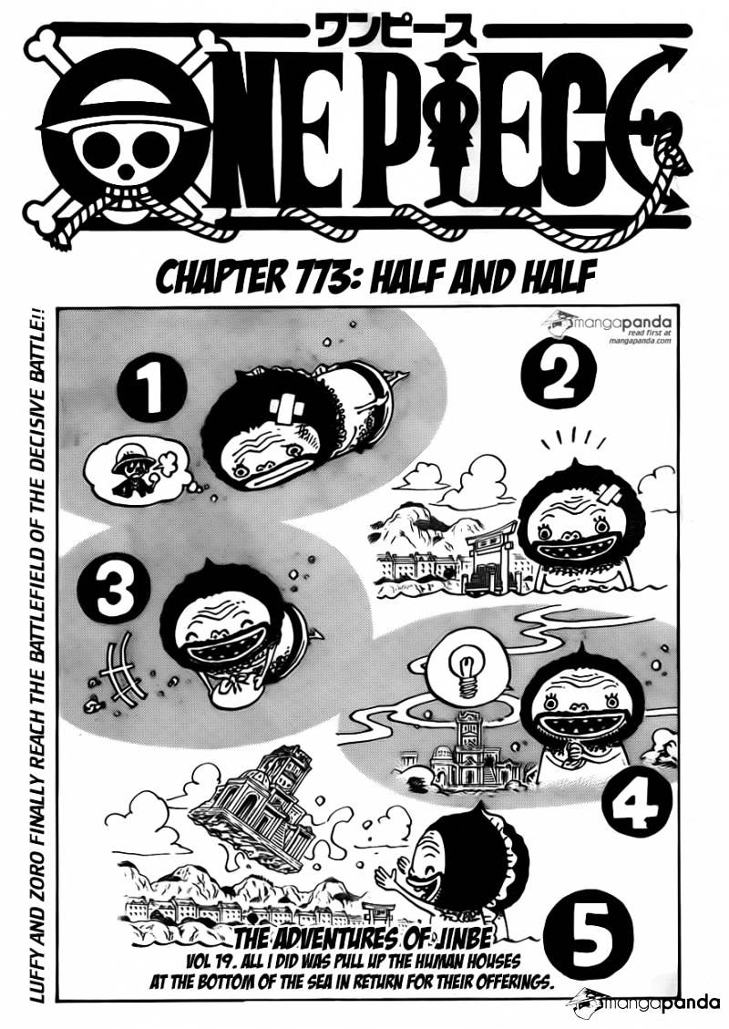 One Piece, chapter 773 image 01
