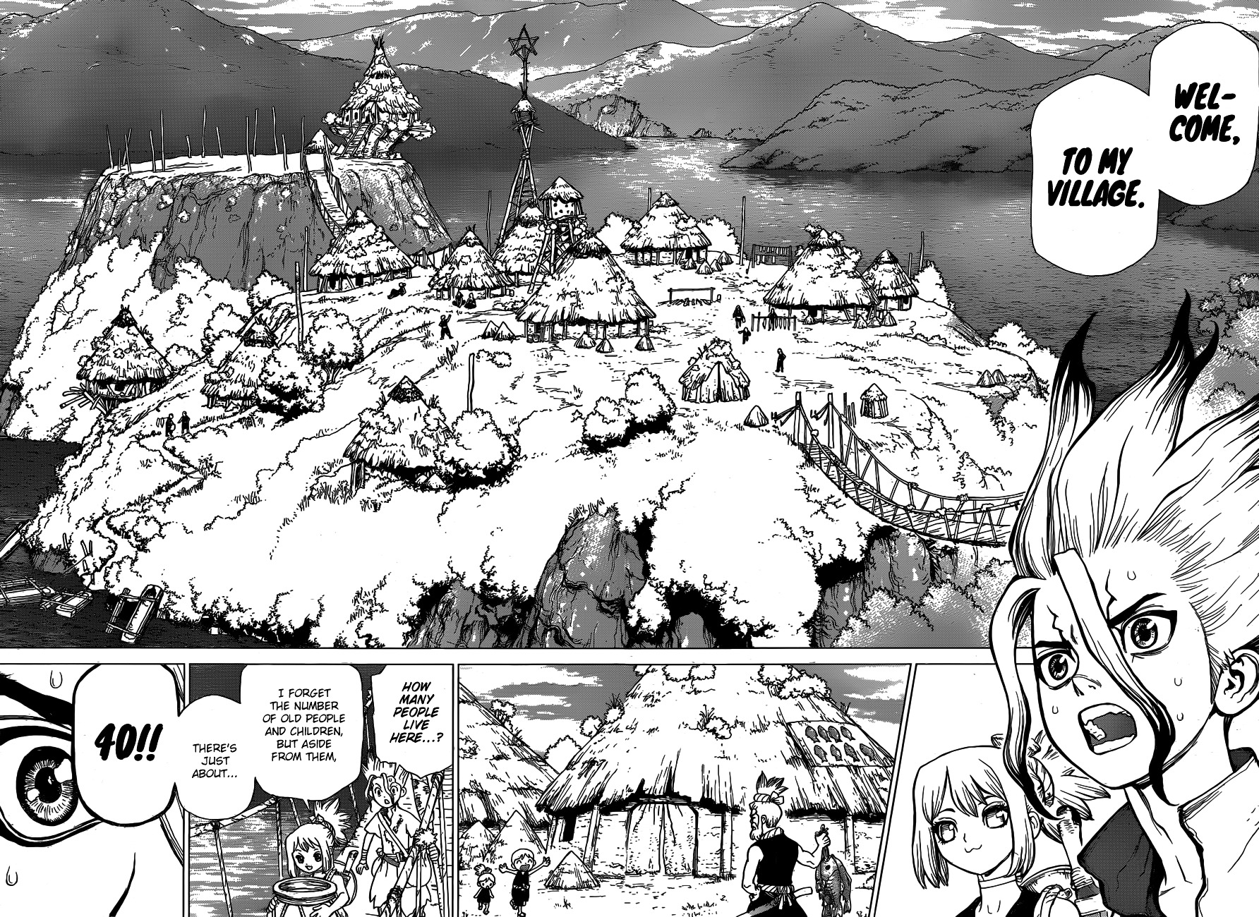 Dr.Stone, Chapter 17  A Bad Face image 10
