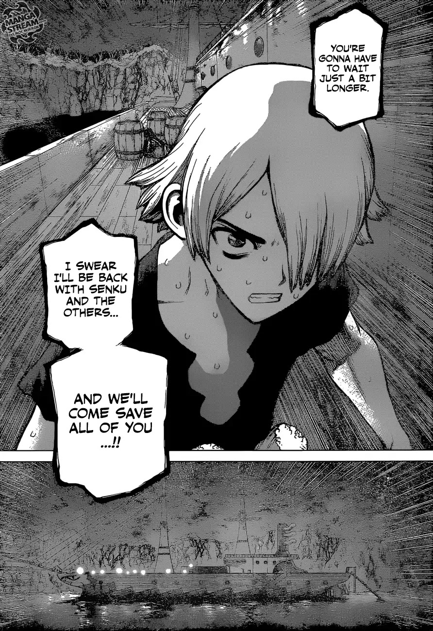 Dr.Stone, Chapter 109 The Great Escape image 10
