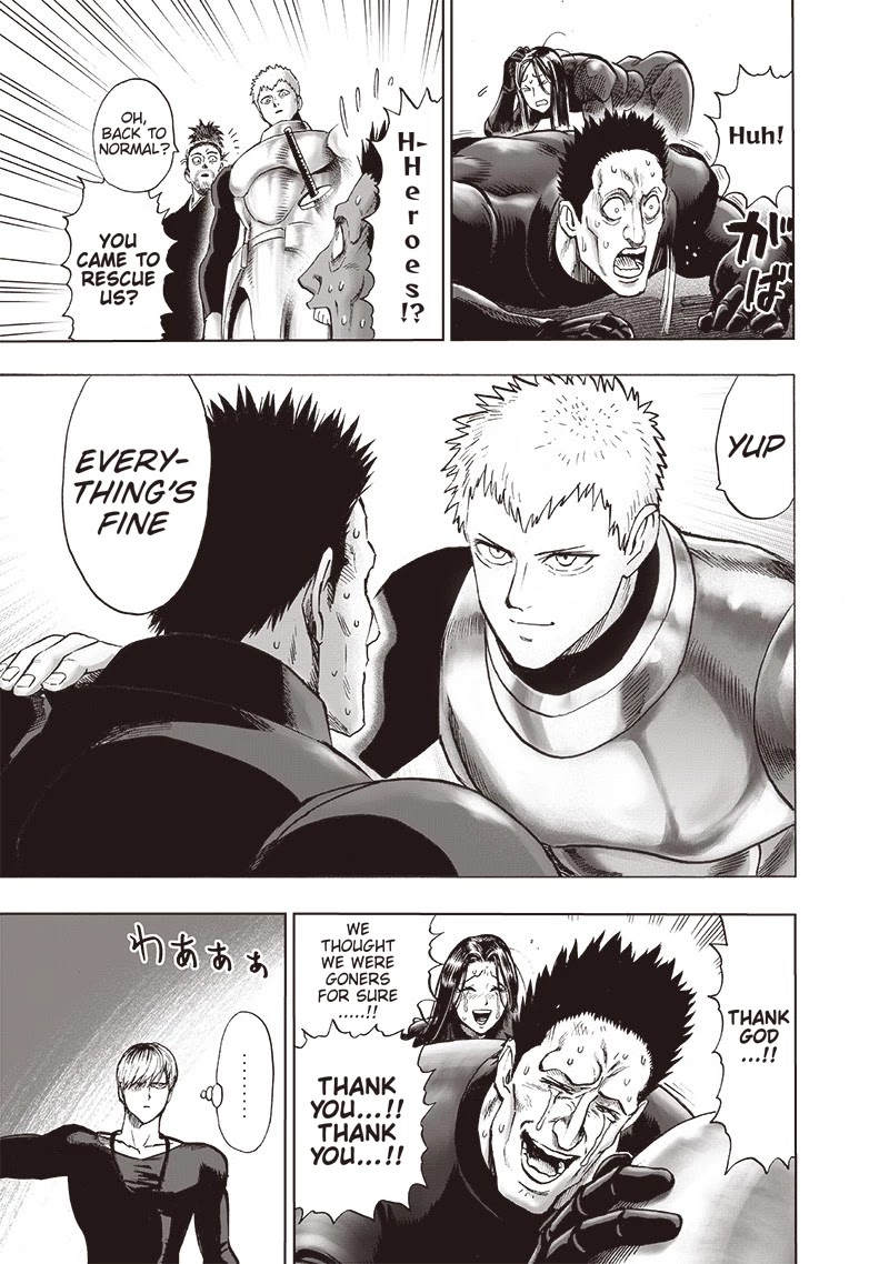 One Punch Man, Chapter 103 Viewer-Prohibited Battle (Revised) image 16