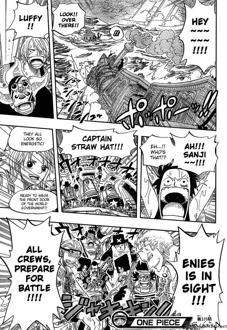 One Piece, chapter 375 image 17