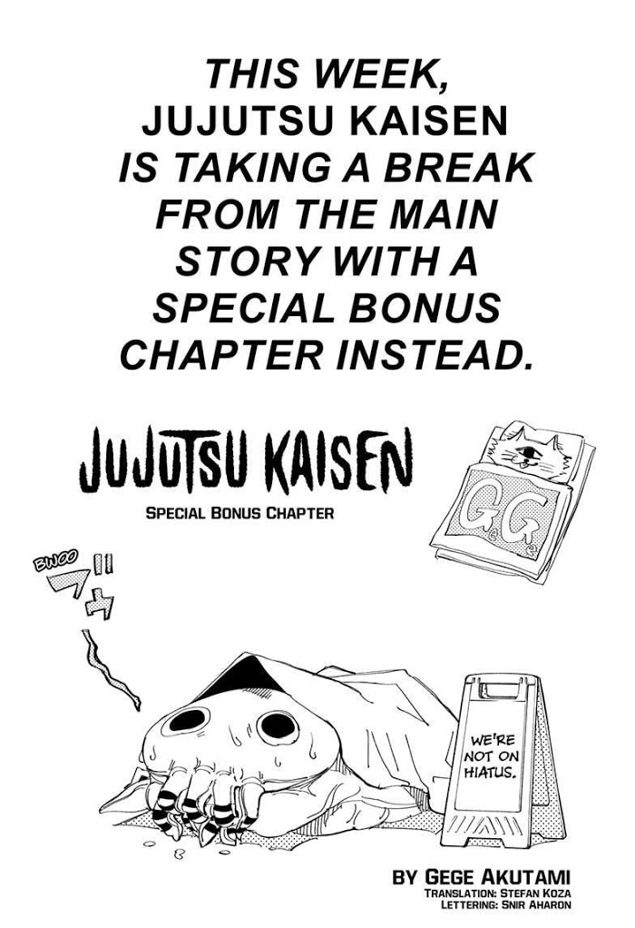 Jujutsu Kaisen, Chapter 129.5 image 01