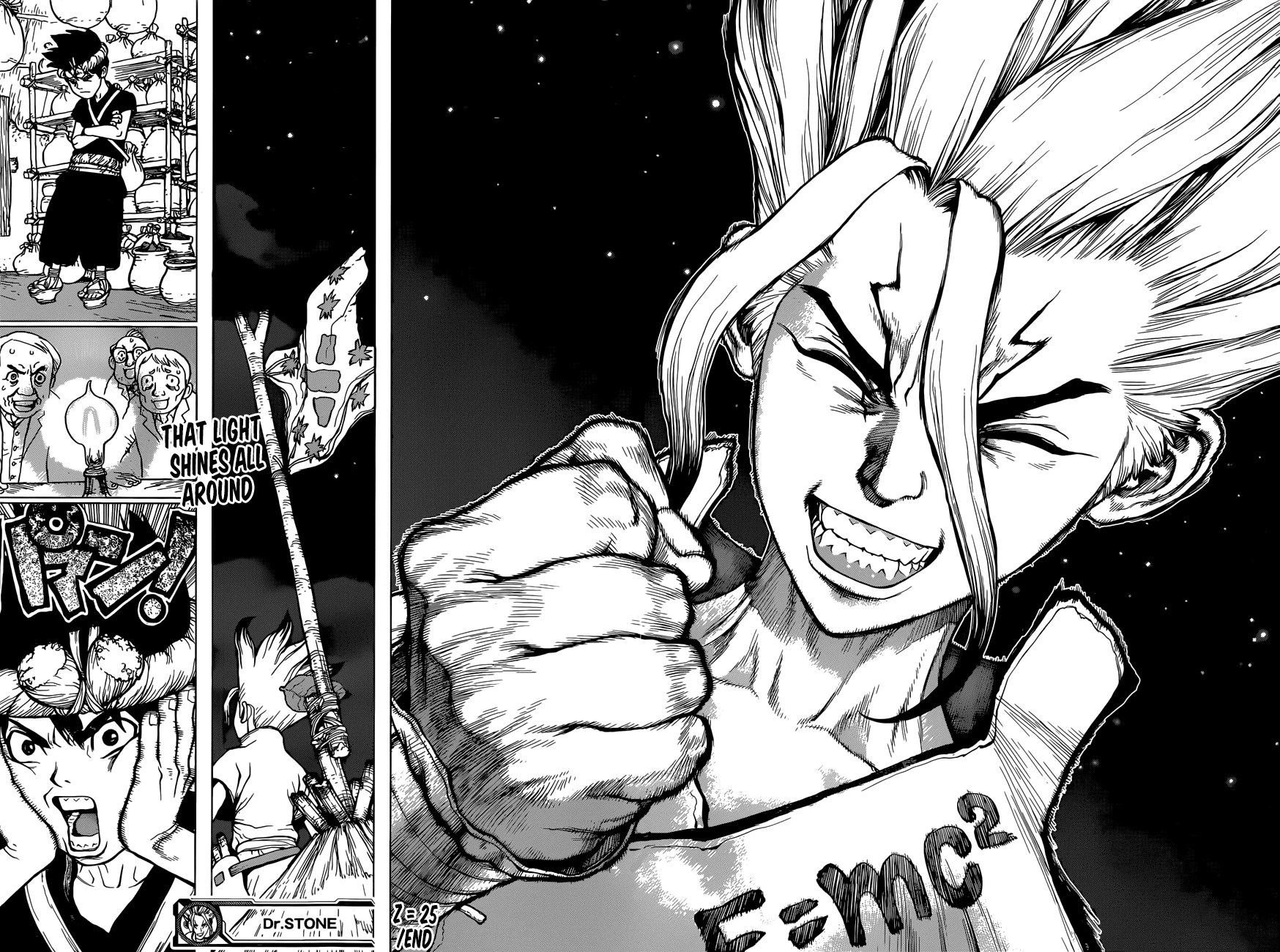 Dr.Stone, Chapter 25  With this hand, the light of science image 21