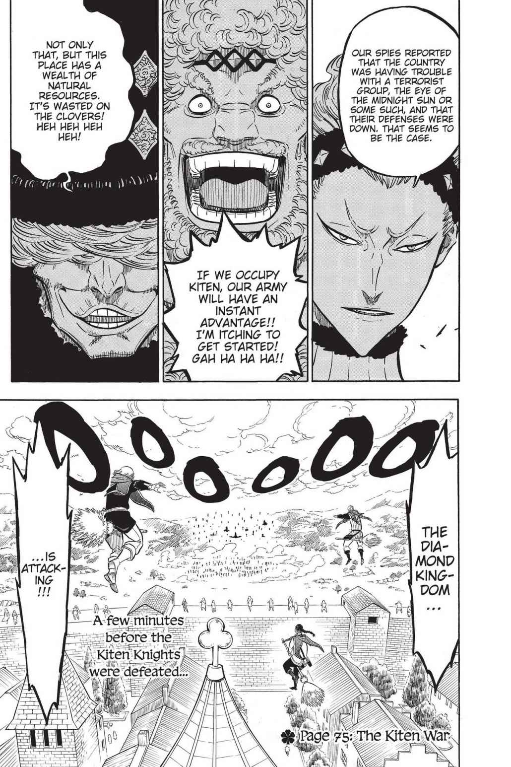 Black Clover, Chapter 75 image 01